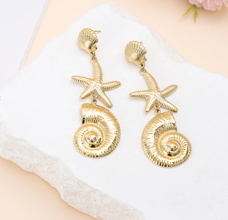 Boucles d'Oreilles NAÏA🌊
