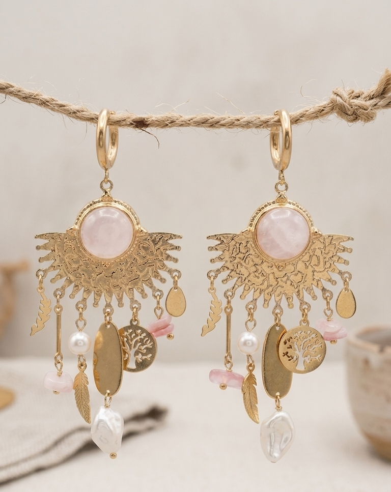 Boucles d'oreilles LOUNA🕊️