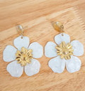 Boucles d'oreilles FLORA🌼