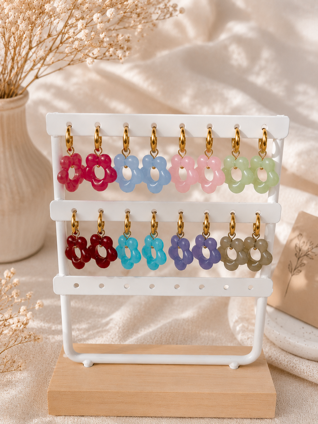 Boucles d'oreilles Lina 🌸