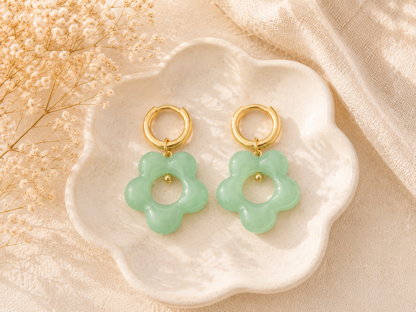 Boucles d'oreilles Lina 🌸