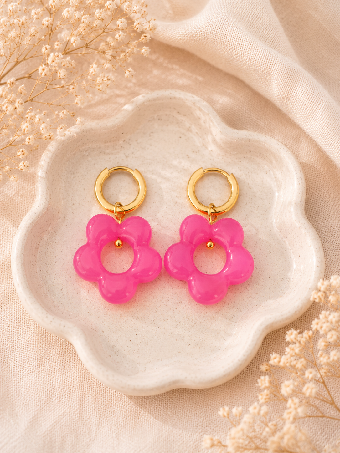 Boucles d'oreilles Lina 🌸