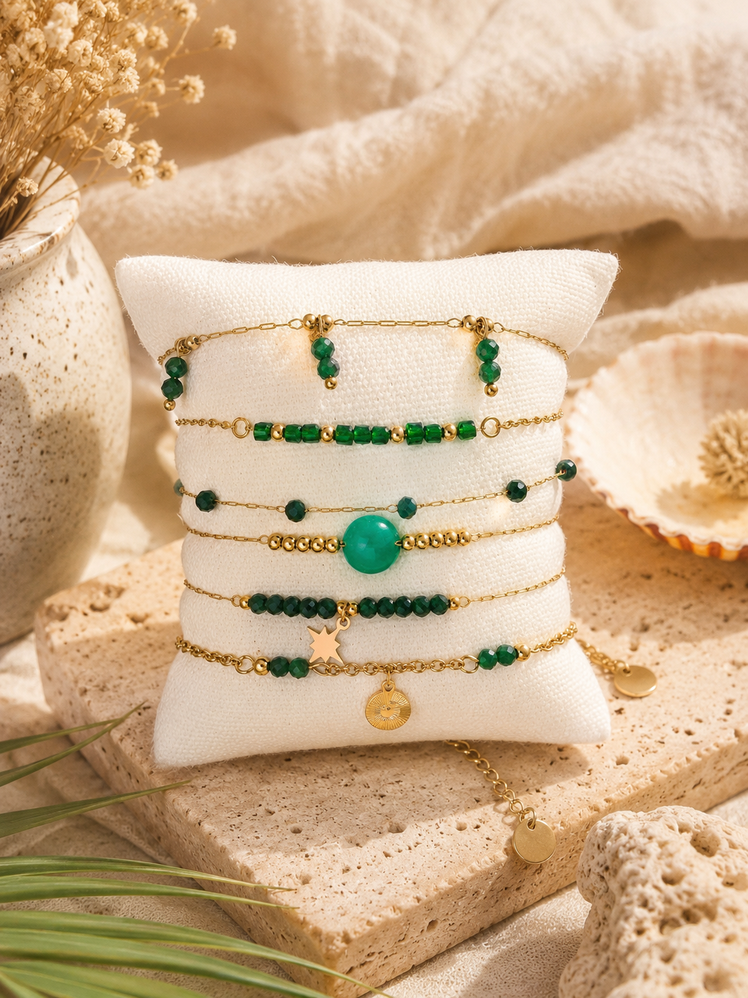 Bracelets LENA EMERAUDE ✨